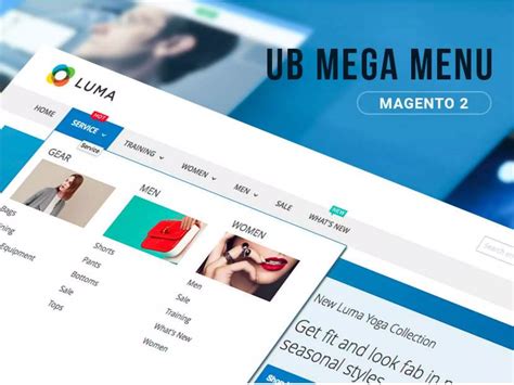 UB Mega Menu .